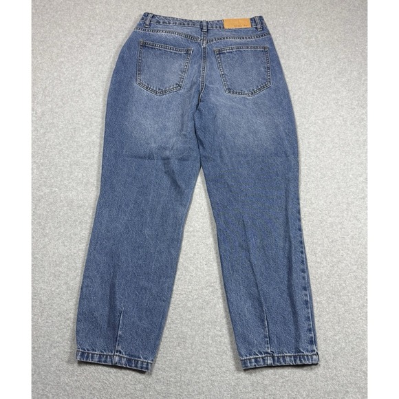 Noisy May Jeans Womens 28 Isabel Mom Fit High Waist Cropped Capri Heavy Denim‎ - Picture 4 of 8